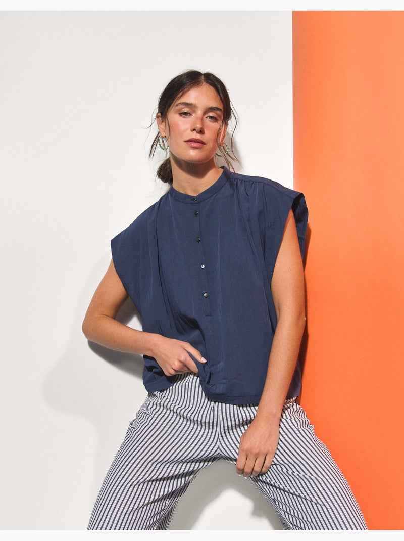 Camicetta con Lyocell, MO Fashion Blu - Kiabi