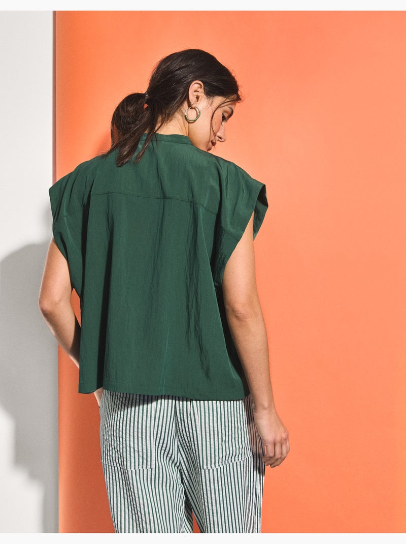Camicetta con Lyocell, MO Fashion Verde - Kiabi