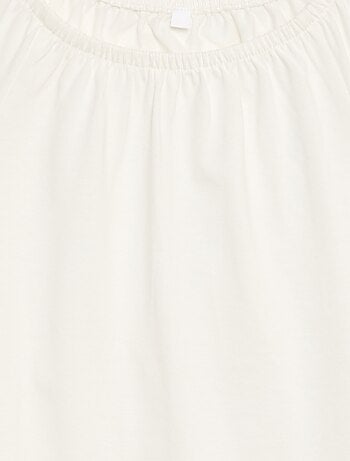 Blusa con scollo elasticizzato - Collezione facile da indossare