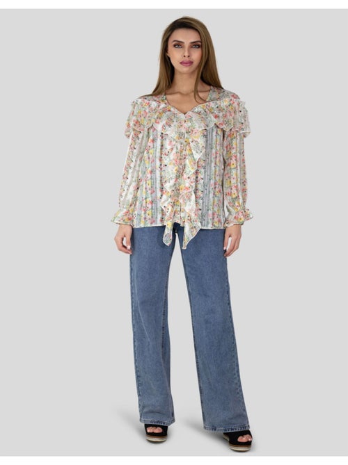 camicetta con stampa floreale Kebello - Kiabi