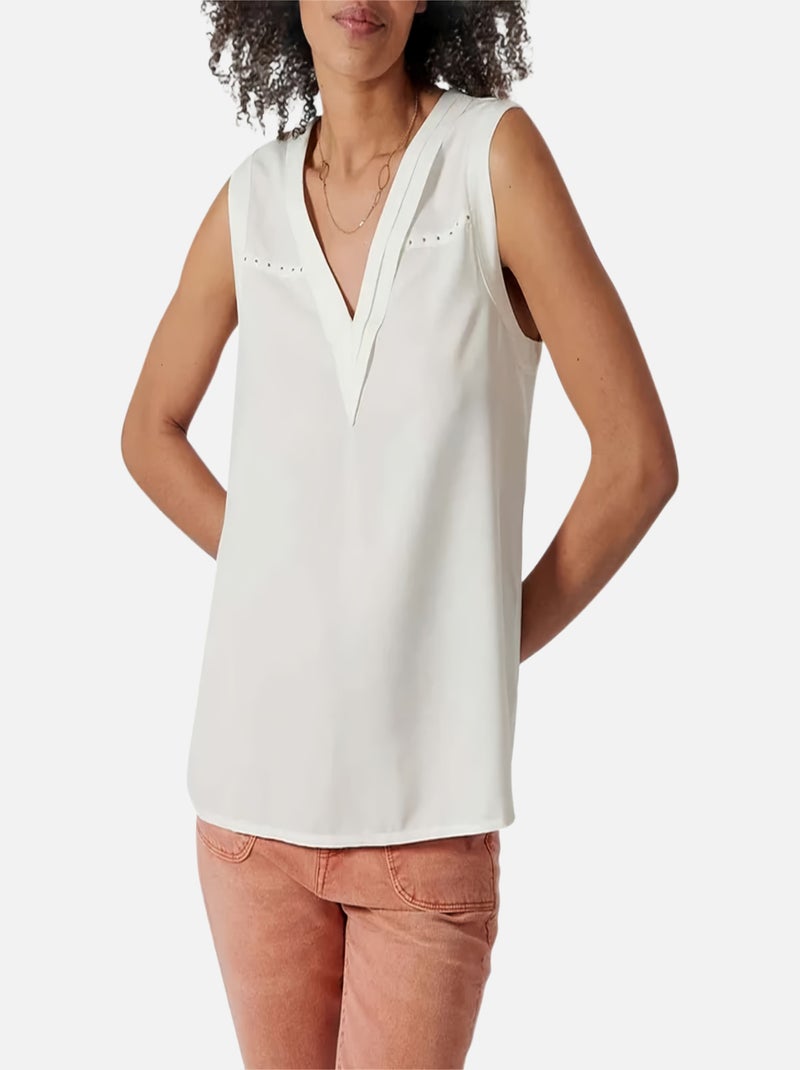 Camicetta da Donna Kaporal Bianco - Kiabi