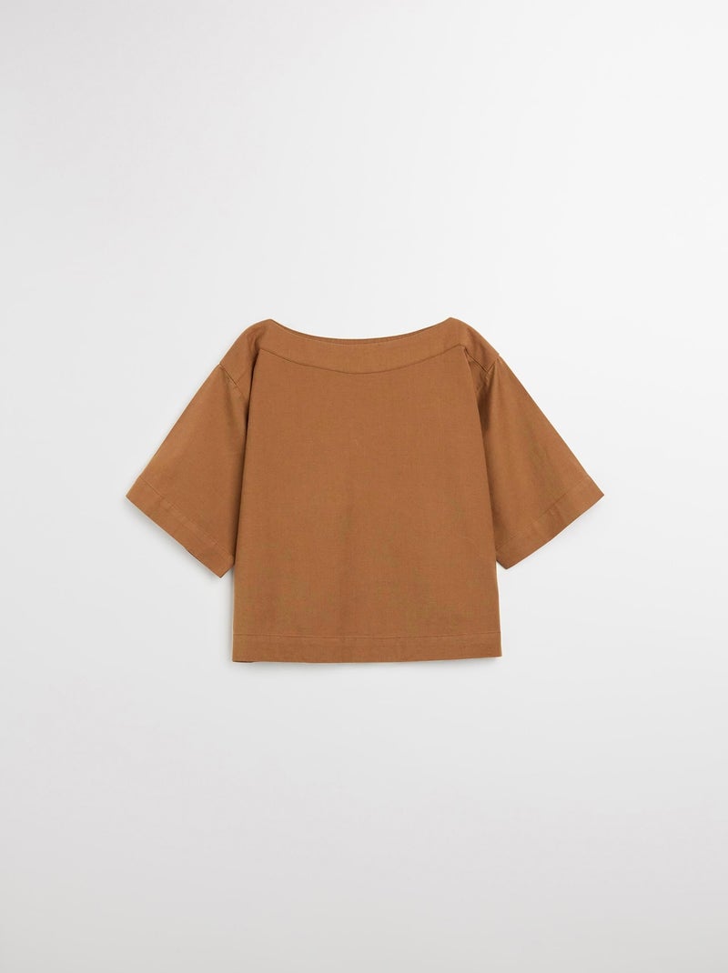 Camicetta di lino, MO Fashion Marrone - Kiabi