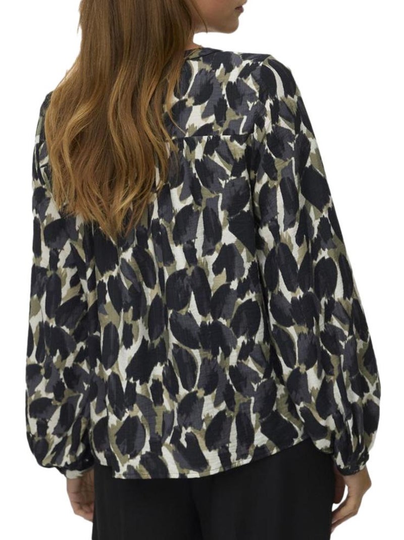 Camicetta Donna Vero Moda Fanini Nero - Kiabi