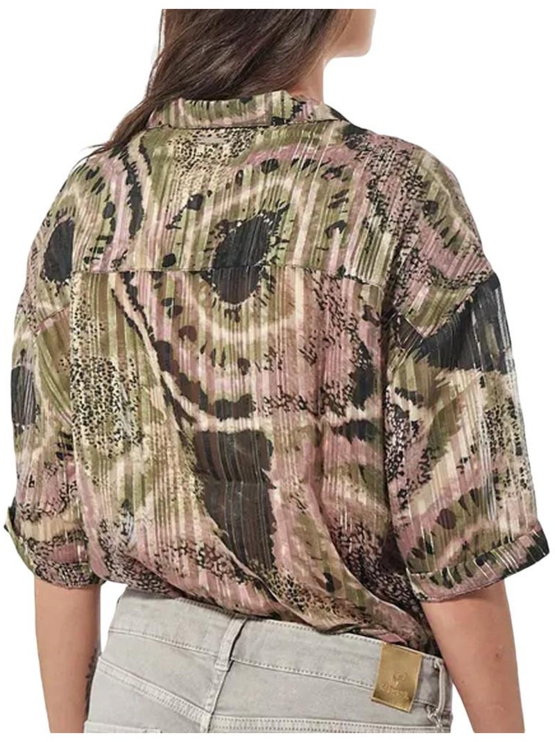 Camicetta Floreale da Donna Kaporal Nero - Kiabi