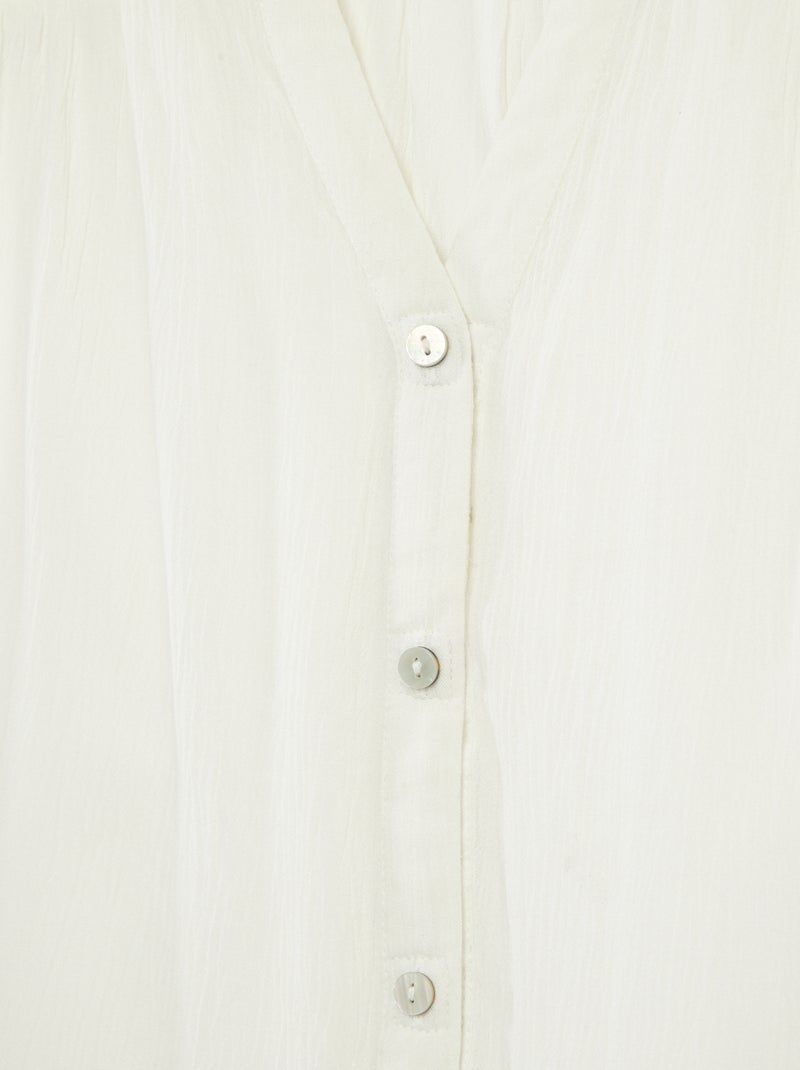 Camicetta fluida - collezione facile da indossare Bianco - Kiabi