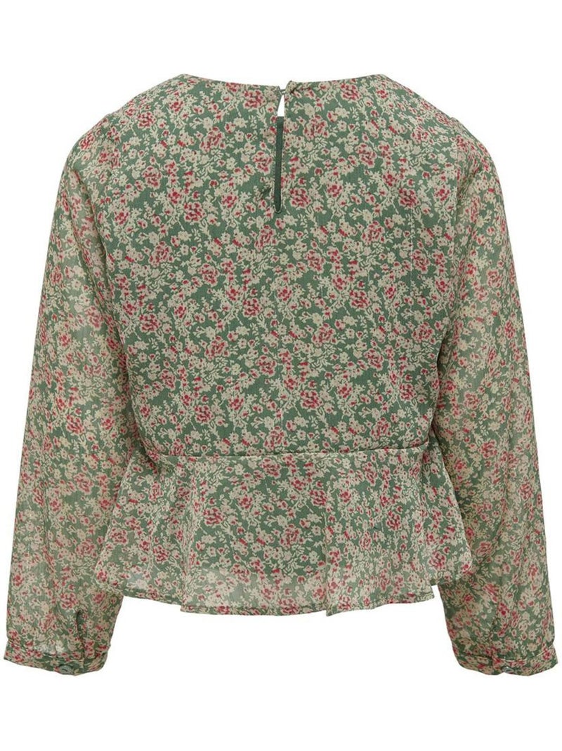 Camicetta Fluida per Bambina ONLY Kids Verde - Kiabi
