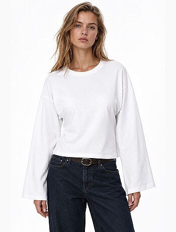 Camicetta in cotone ed elastan busem