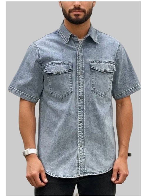 Camicetta in denim Kebello - Kiabi