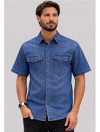 Camicetta in denim Kebello