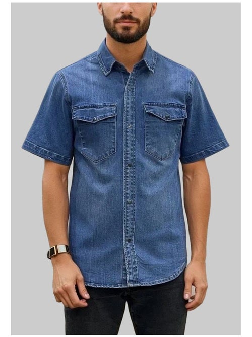 Camicetta in denim Kebello - Kiabi