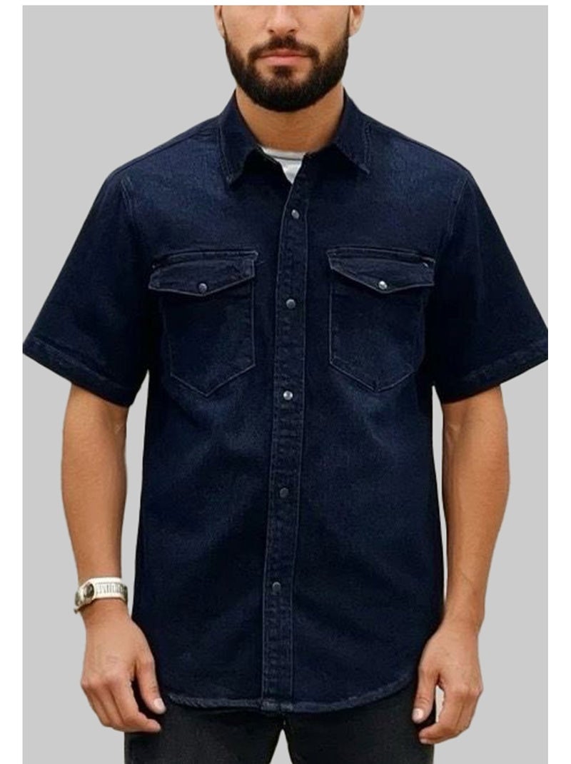 Camicetta in denim Kebello Blu - Kiabi