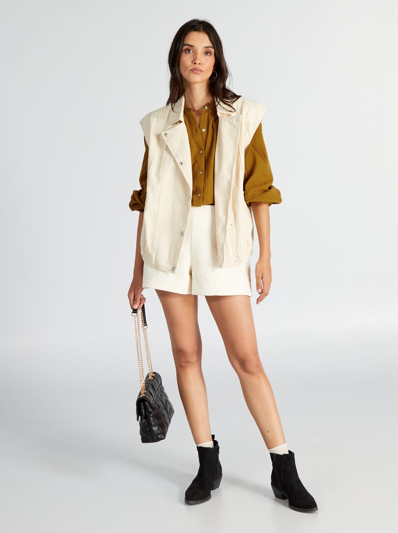 1 Pezzo Collo A Lupetto Con Colletto Dickey Finto Monocolore | SHEIN ALIA - Foto 10