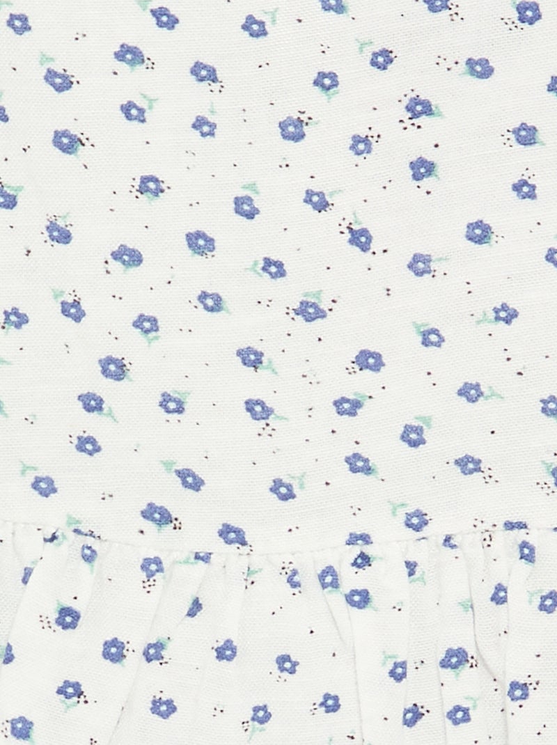 Camicetta in voile di cotone Blu - Kiabi