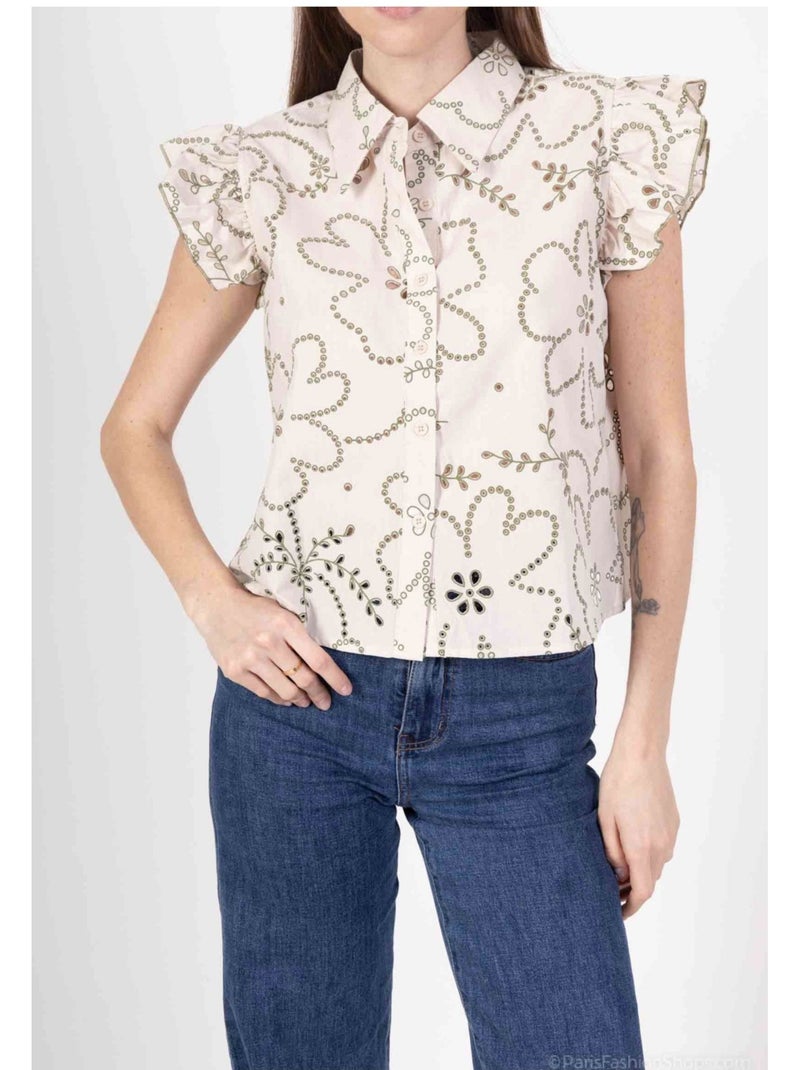 Camicetta Kebello Beige - Kiabi