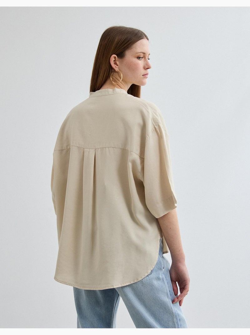 Camicetta Lyocell, MO Fashion Beige - Kiabi