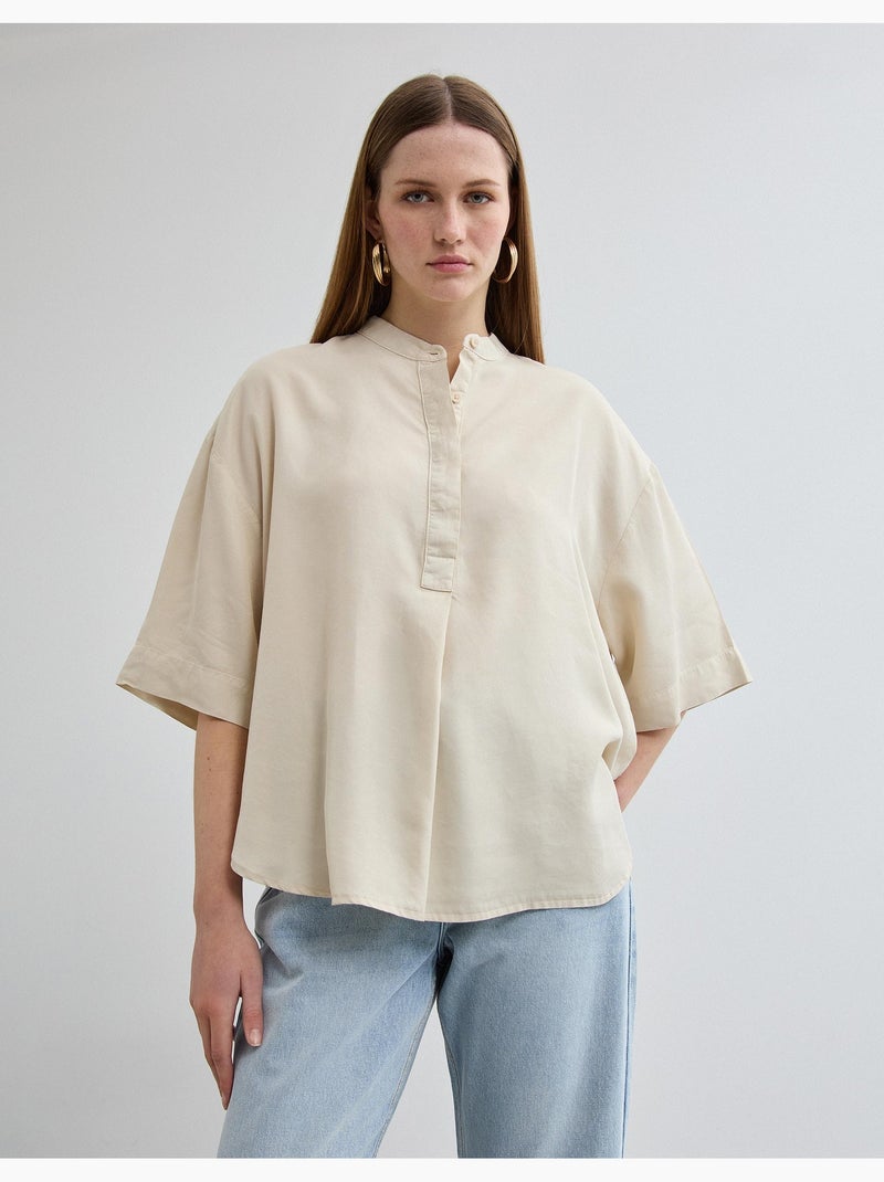 Camicetta Lyocell, MO Fashion Beige - Kiabi