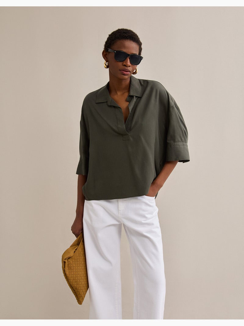 Camicetta Lyocell, MO Fashion Verde - Kiabi