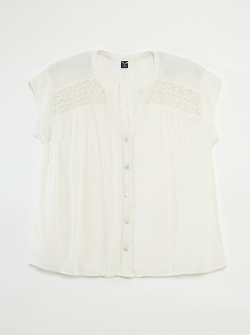 Camicetta morbida - So Easy Bianco - Kiabi