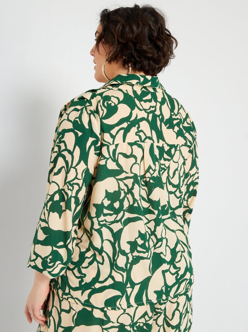 Camicetta morbida con stampa VERDE - Kiabi