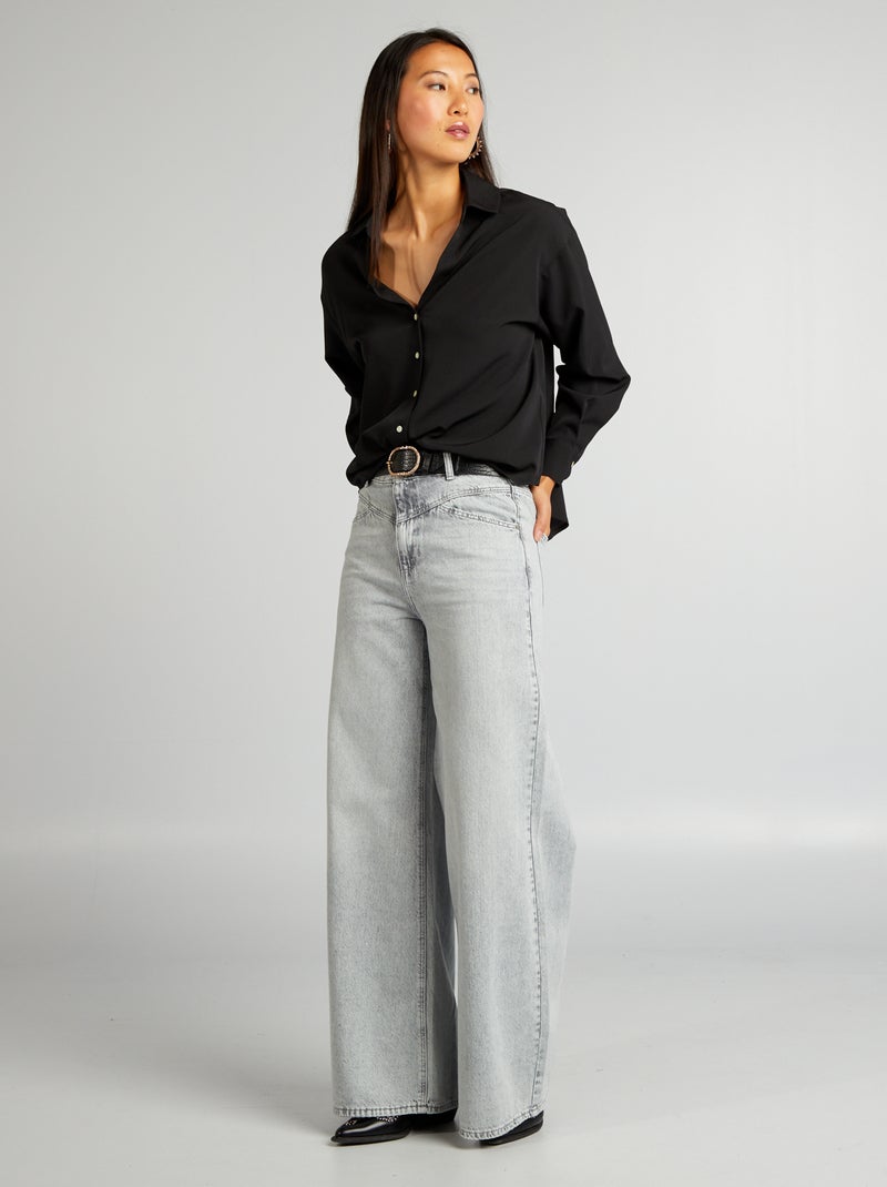 Camicetta morbida nero - Kiabi