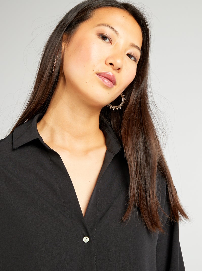 Camicetta morbida nero - Kiabi