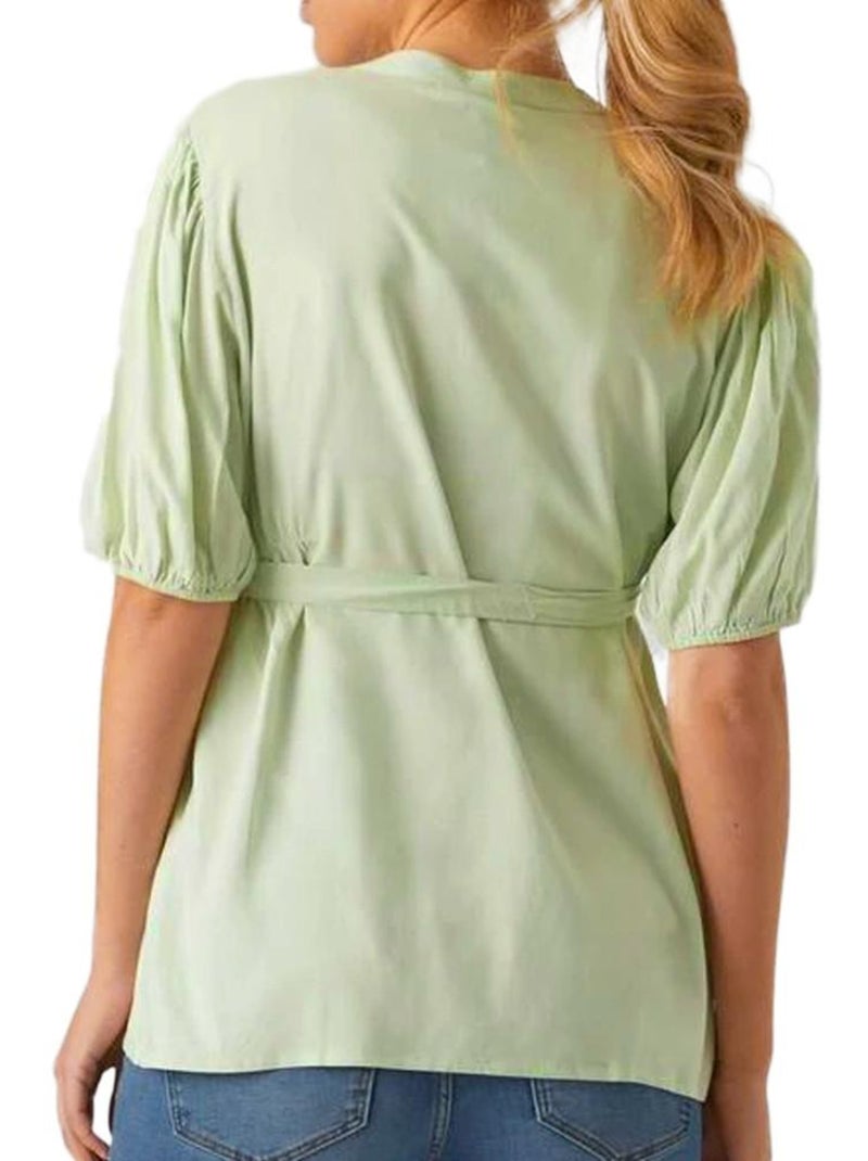 Camicetta Premaman da Donna Mamalicious Verde - Kiabi