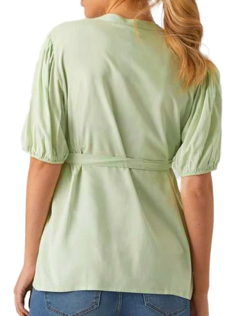 Camicetta Premaman da Donna Mamalicious Verde - Kiabi