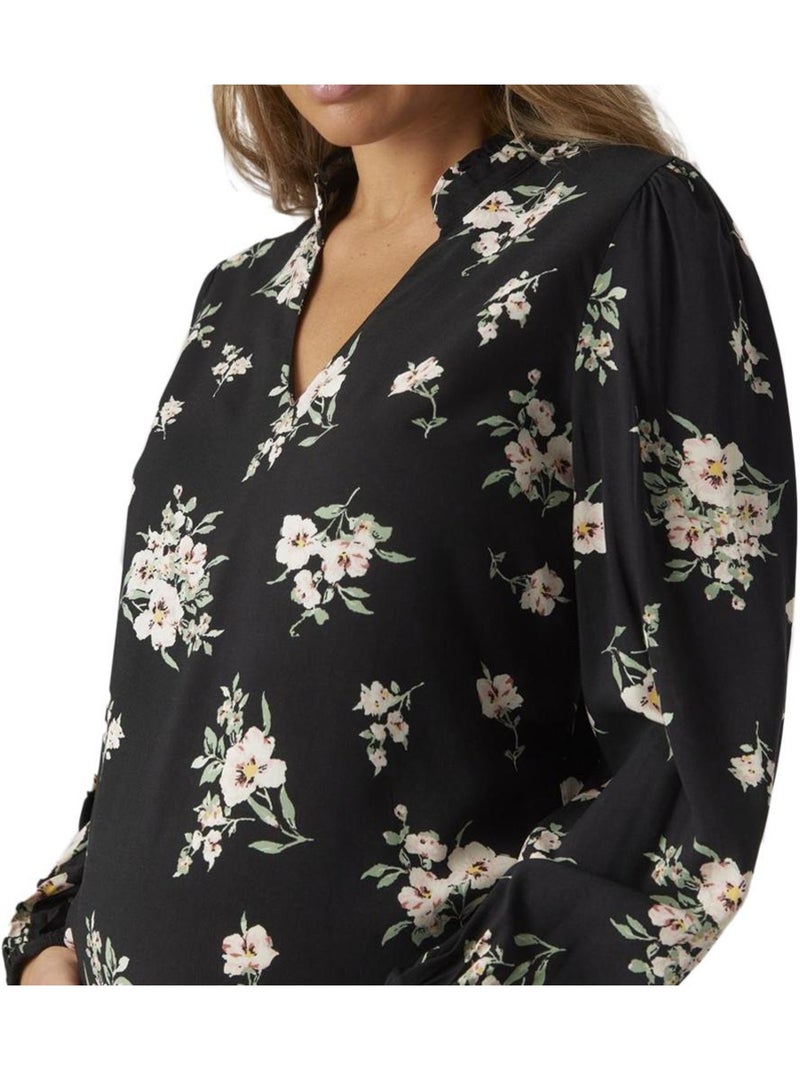 Camicetta Premaman da Donna Vero Moda Maternity con Volume Nero - Kiabi