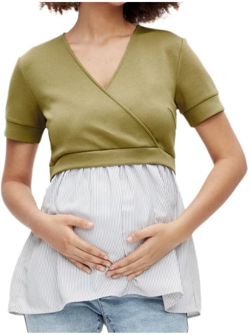 Camicetta Premaman e Allattamento Donna Mamalicious - Kiabi