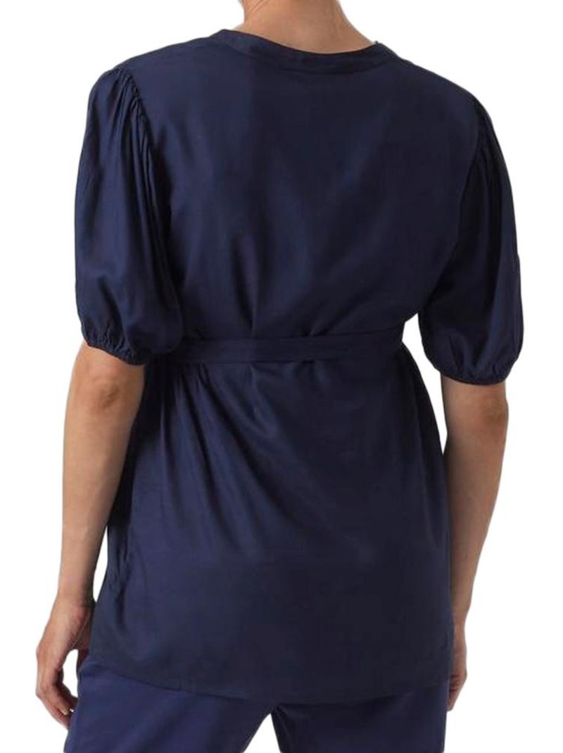 Camicetta Premaman Mamalicious da Donna Blu marino - Kiabi
