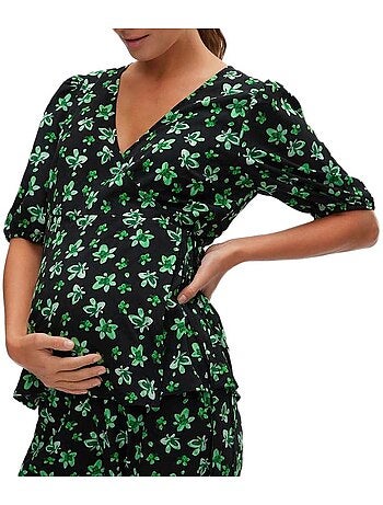 Camicetta Premaman Mamalicious in Lino da Donna