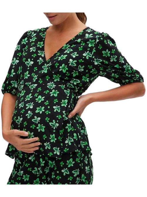 Camicetta Premaman Mamalicious in Lino da Donna - Kiabi
