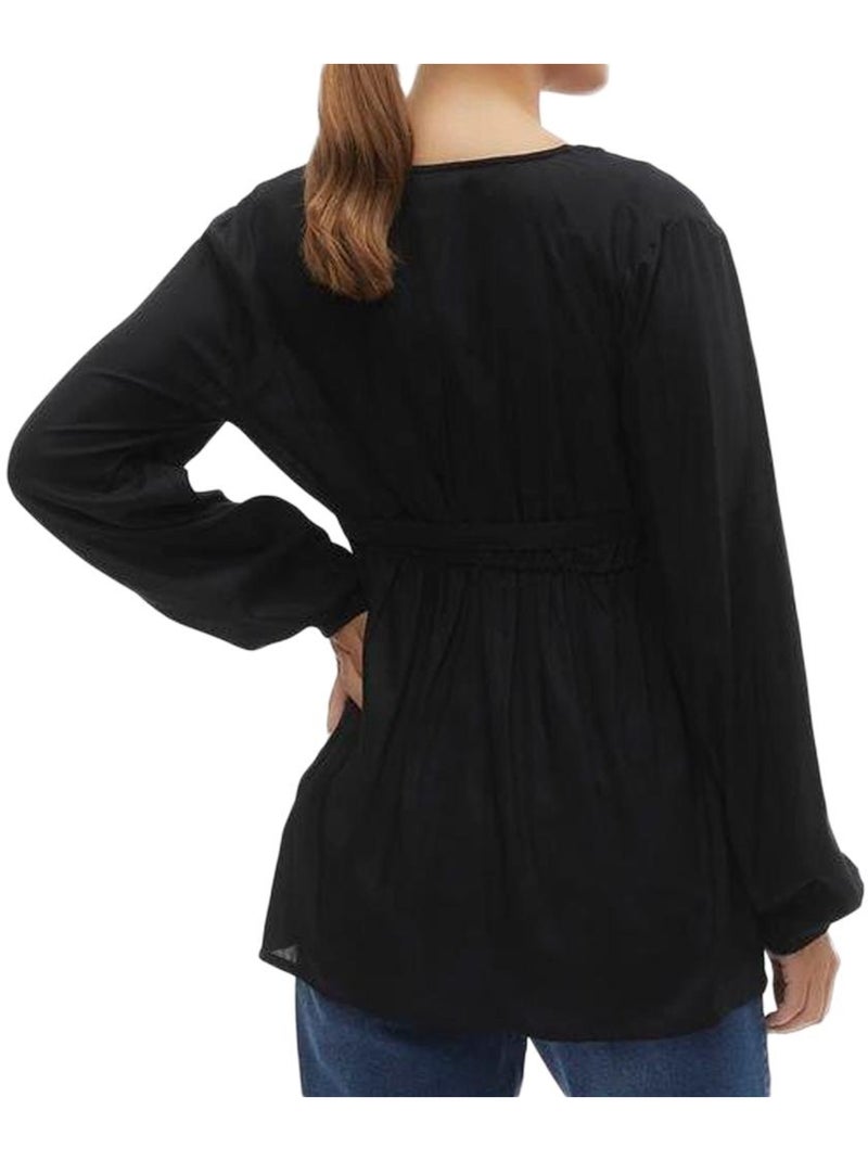 Camicetta Premaman Mamalicious Nero - Kiabi
