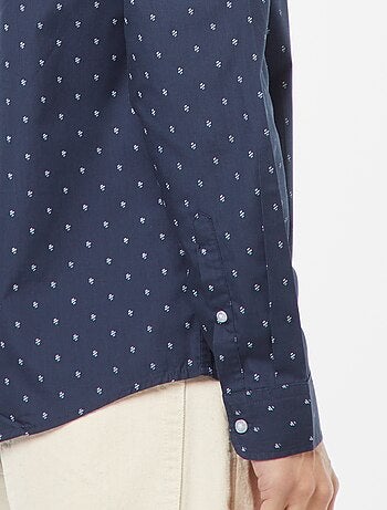 Camicetta regular a pois