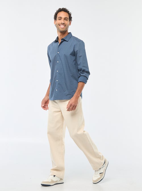 Camicetta regular a pois - Kiabi