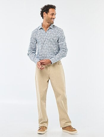 Camicetta regular a pois