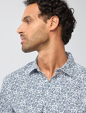 Camicetta regular a pois