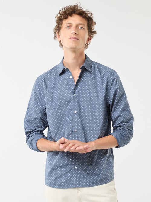 Camicetta regular a pois - Kiabi