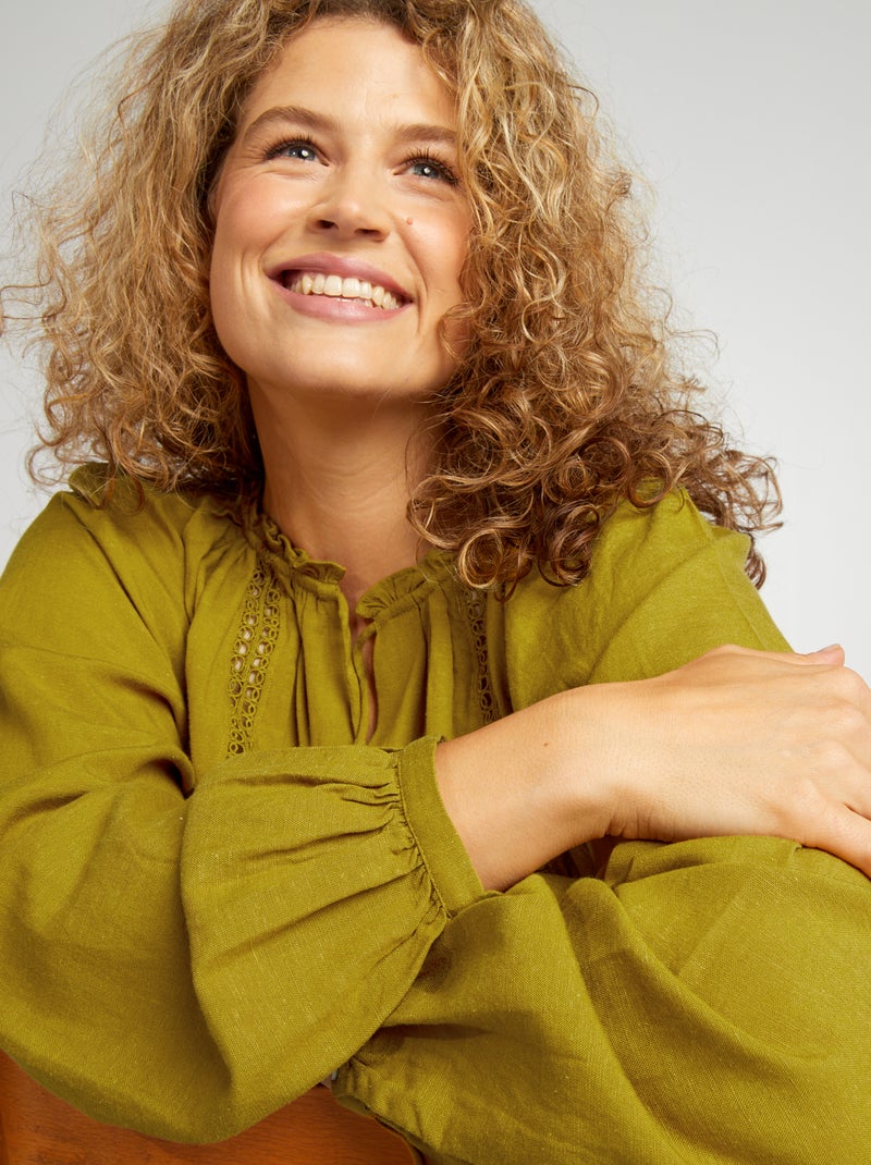 Camicia Classica Donna Tinta Unita Regular Fit | | Camicie Uomo Online - Foto 4