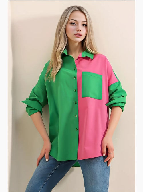 Camicia a blocchi di colore bdart - Kiabi Camicia a blocchi di colore bdart - Kiabi
