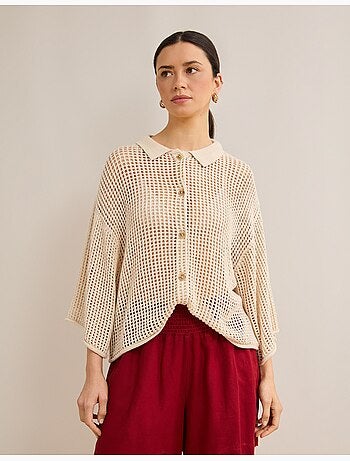 Camicia a maglia, mo fashion