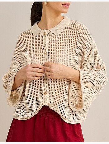 Camicia a maglia, mo fashion