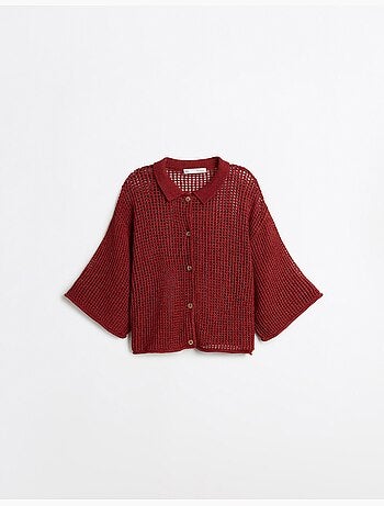 Camicia a maglia, mo fashion