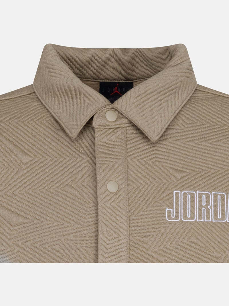 Camicia a maniche corte - Jordan Beige - Kiabi
