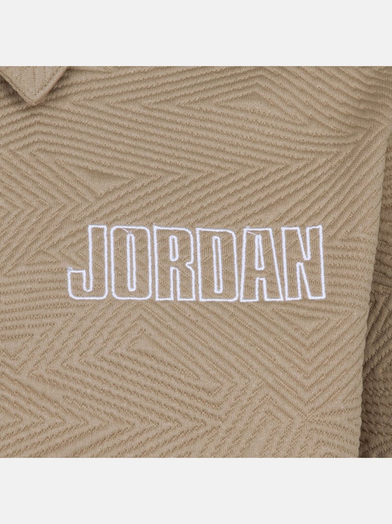 Camicia a maniche corte - Jordan Beige - Kiabi