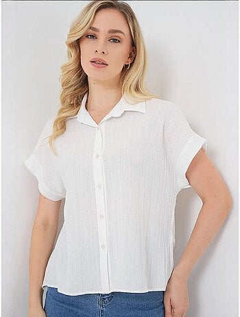 Camicia a maniche corte a righe bdart
