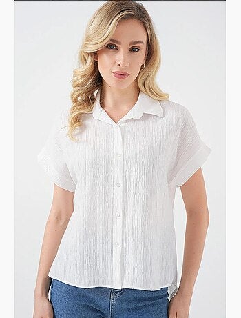 Camicia a maniche corte a righe bdart