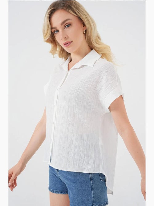 Camicia a maniche corte a righe bdart - Kiabi Camicia a maniche corte a righe bdart - Kiabi