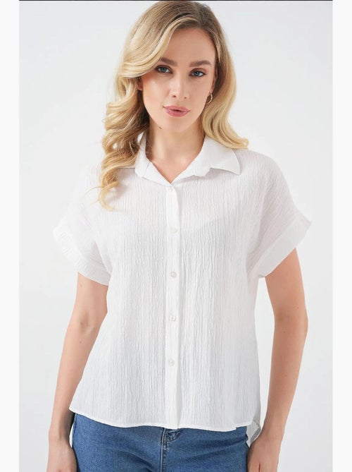 Camicia a maniche corte a righe bdart - Kiabi Camicia a maniche corte a righe bdart - Kiabi