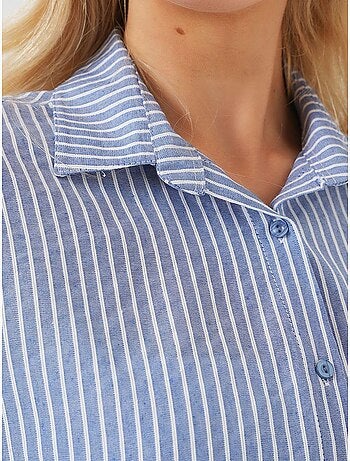 Camicia a maniche corte a righe bdart
